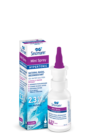 Mini Spray Hypertonic Sea Water Solution 2.3 % 30 ML